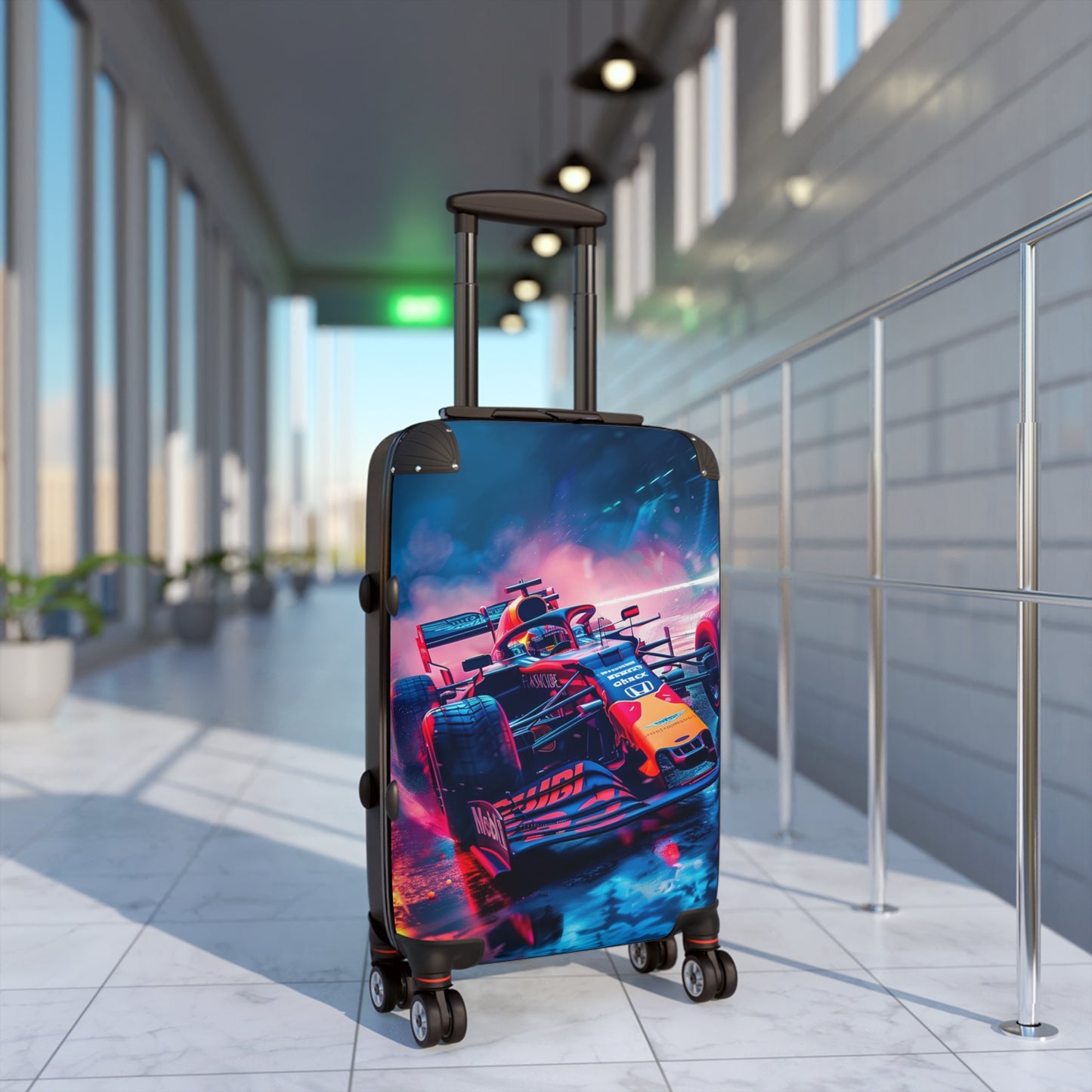 Neon Velocity: Formula 1 Red Bull Racing, Futuristic Motorsport Photography