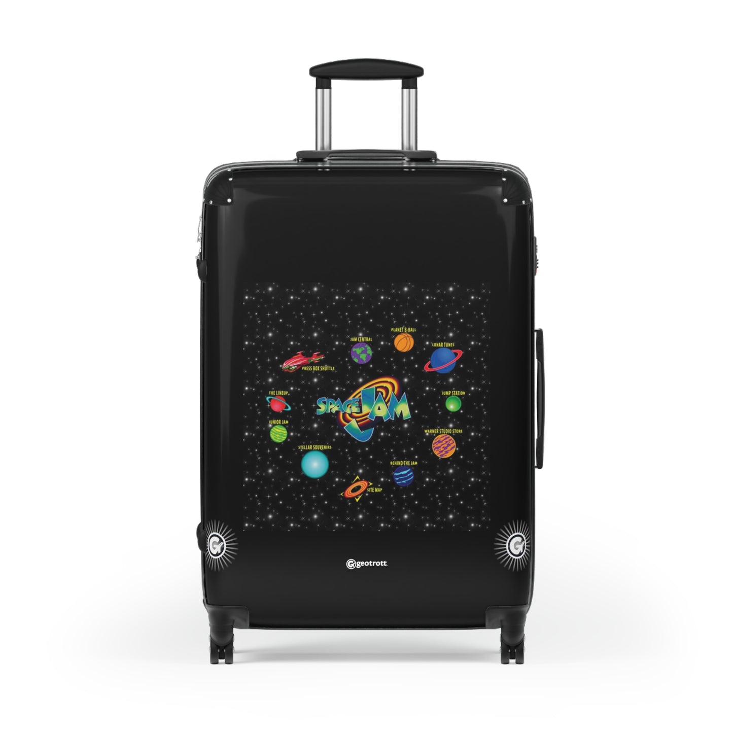SpaceJam Series MEME Funny Inspirational Luggage Bag Rolling Suitcase Spinner