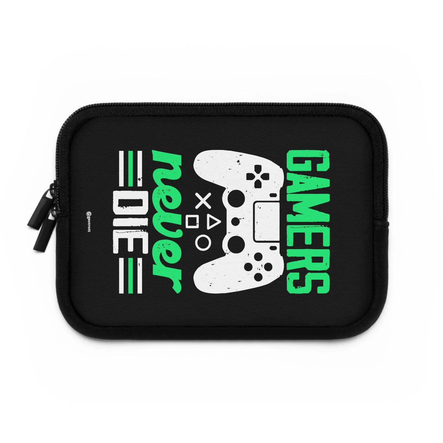 Gamers Never Die Gamer Gaming Lightweight Smooth Neoprene Laptop Sleeve