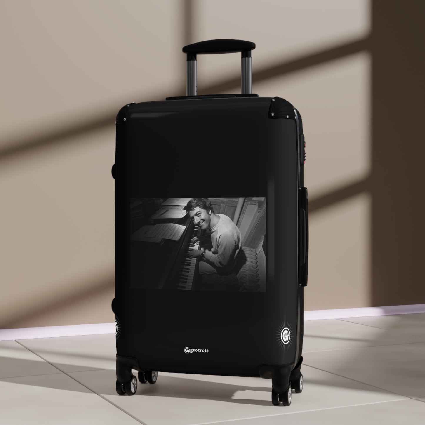 Dustin Hoffman 1968 20Th Century Photos Luggage Bag Rolling Suitcase Spinner
