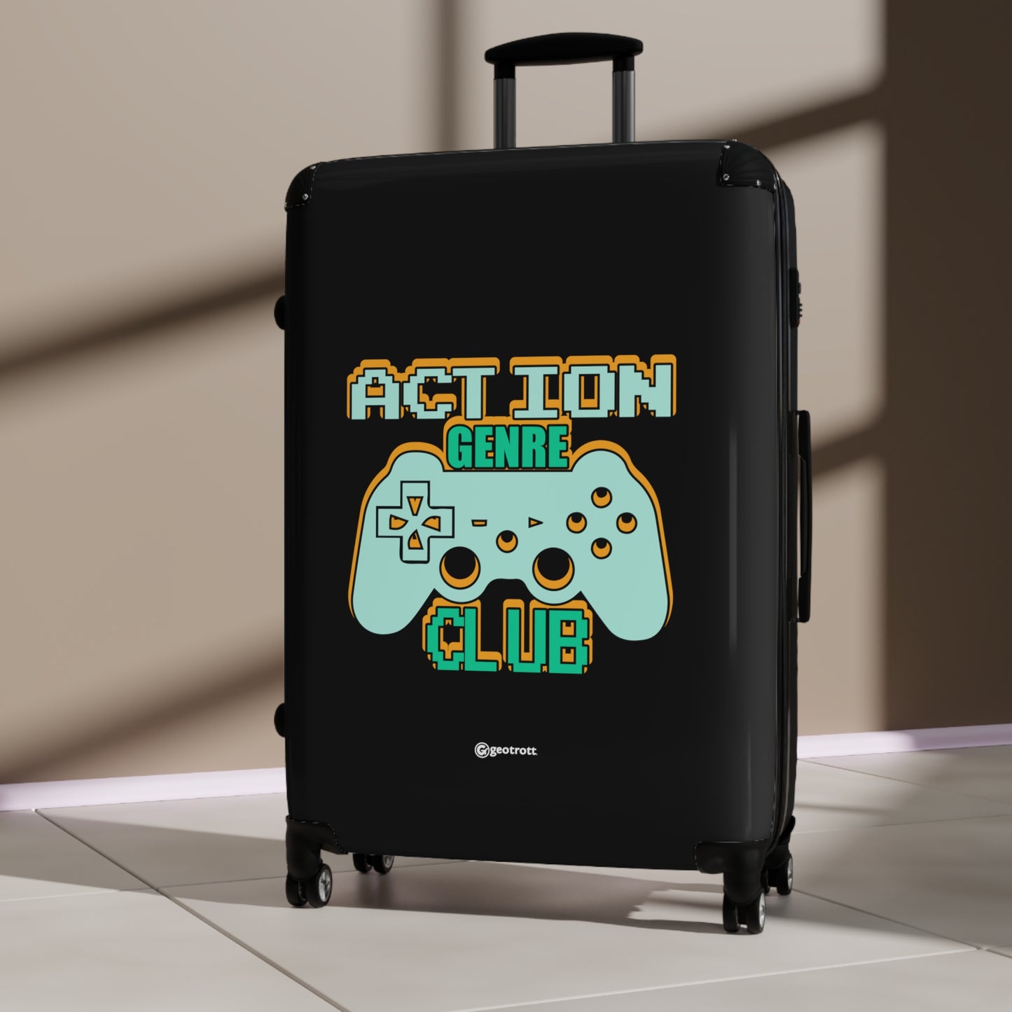 Action Genre Club 3 Gamer Gaming Suitcase-Bags-Geotrott