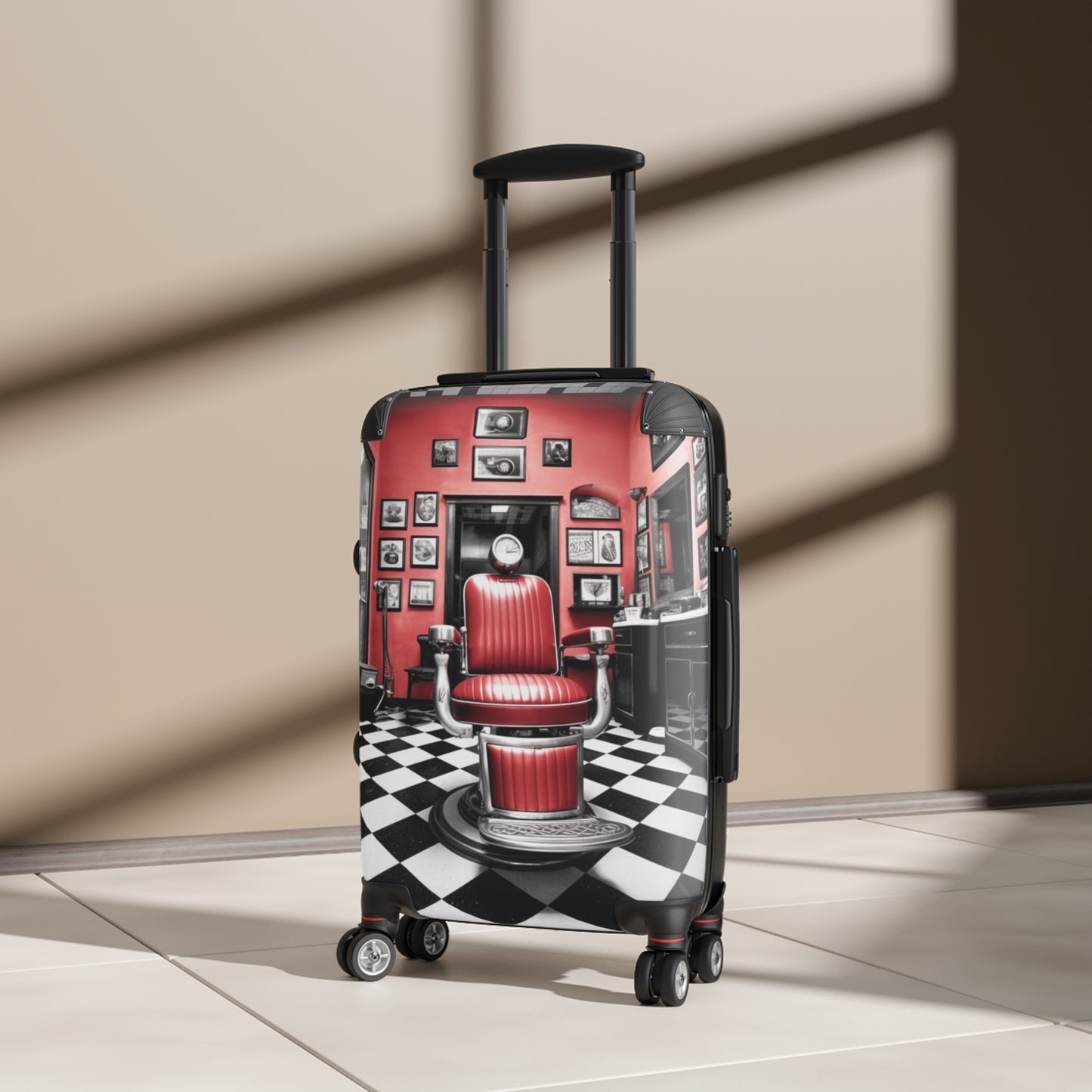The Vintage Barber Shop Chair Tools Checkered Floor Mon Bce259F9-79Dd-425D-B8E1-5A9A0Fee7Fb8 0
