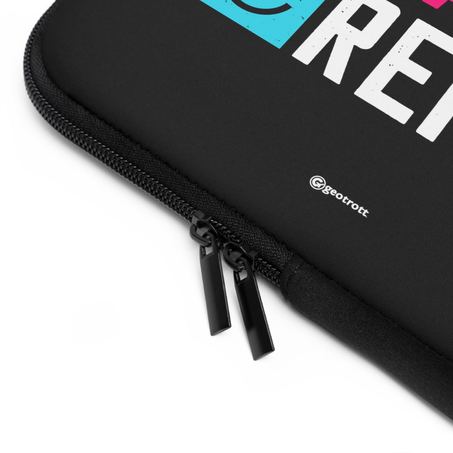 Eat Sleep Game Repeat Gamer Gaming Lightweight Smooth Neoprene Laptop Sleeve