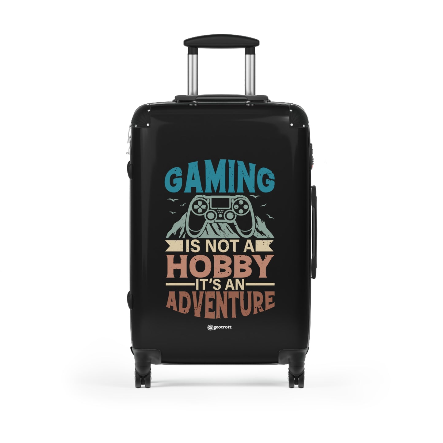 Gaming is not a Hobby it's an Adventure 2 Gamer Gaming Suitcase