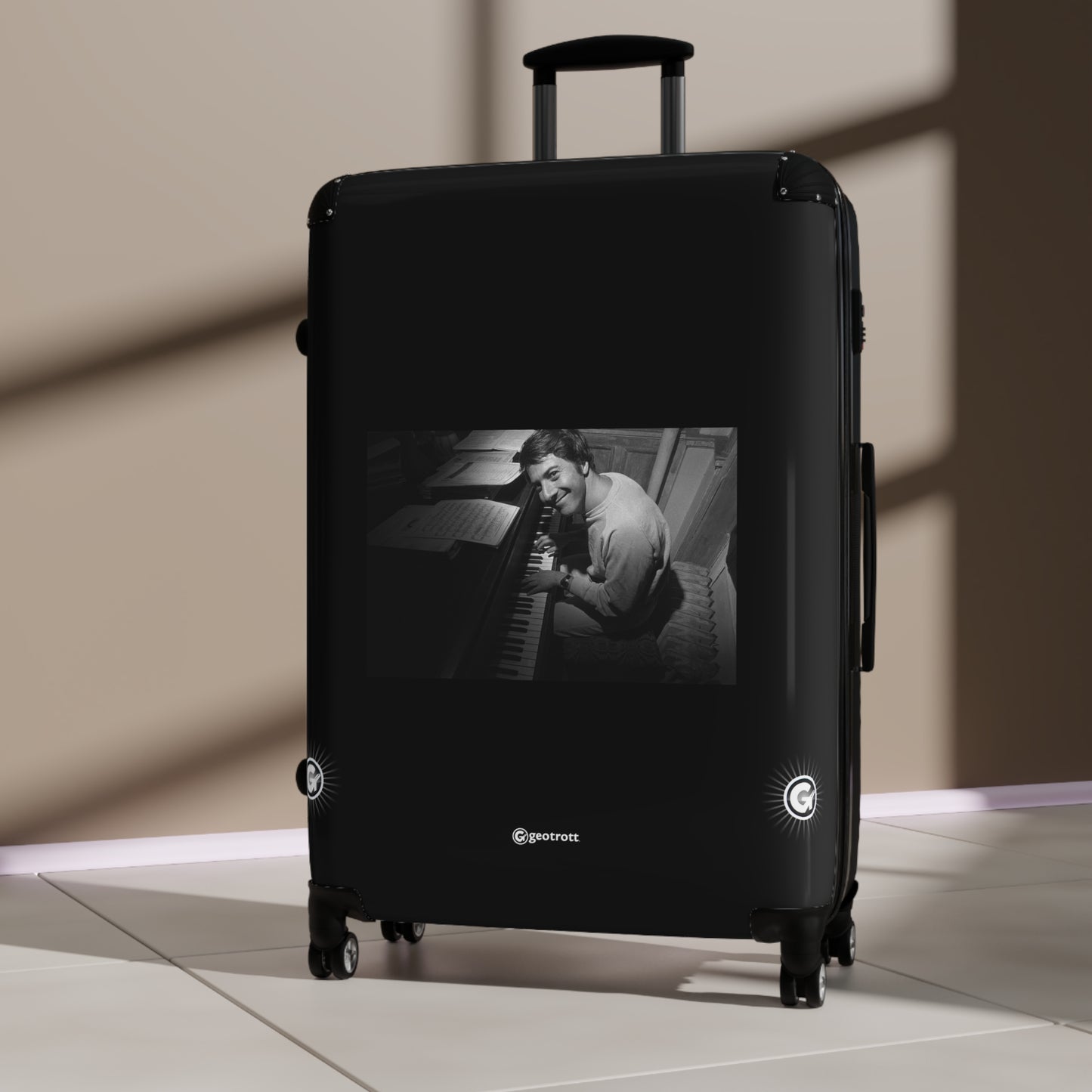 Dustin Hoffman 1968 20Th Century Photos Luggage Bag Rolling Suitcase Spinner