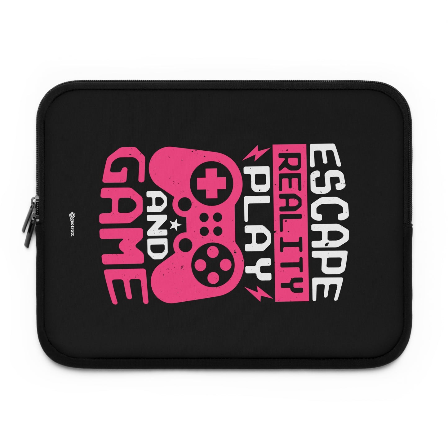 Escape Reality Play And Game Gamer Gaming Lightweight Smooth Neoprene Laptop Sleeve