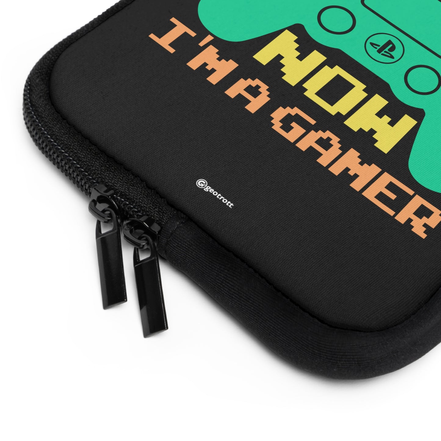 I Can'T Adult Now Now I'M A Gamer Gamer Gaming Lightweight Smooth Neoprene Laptop Sleeve