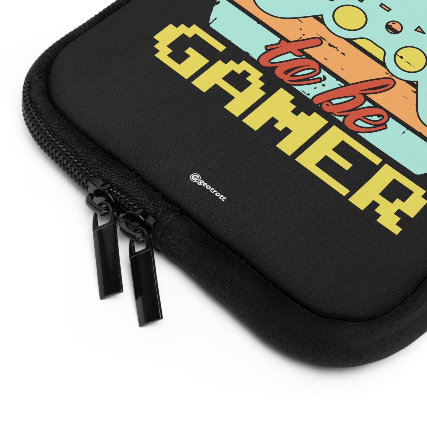 Born To Be Gamer Gamer Gaming Lightweight Smooth Neoprene Laptop Sleeve