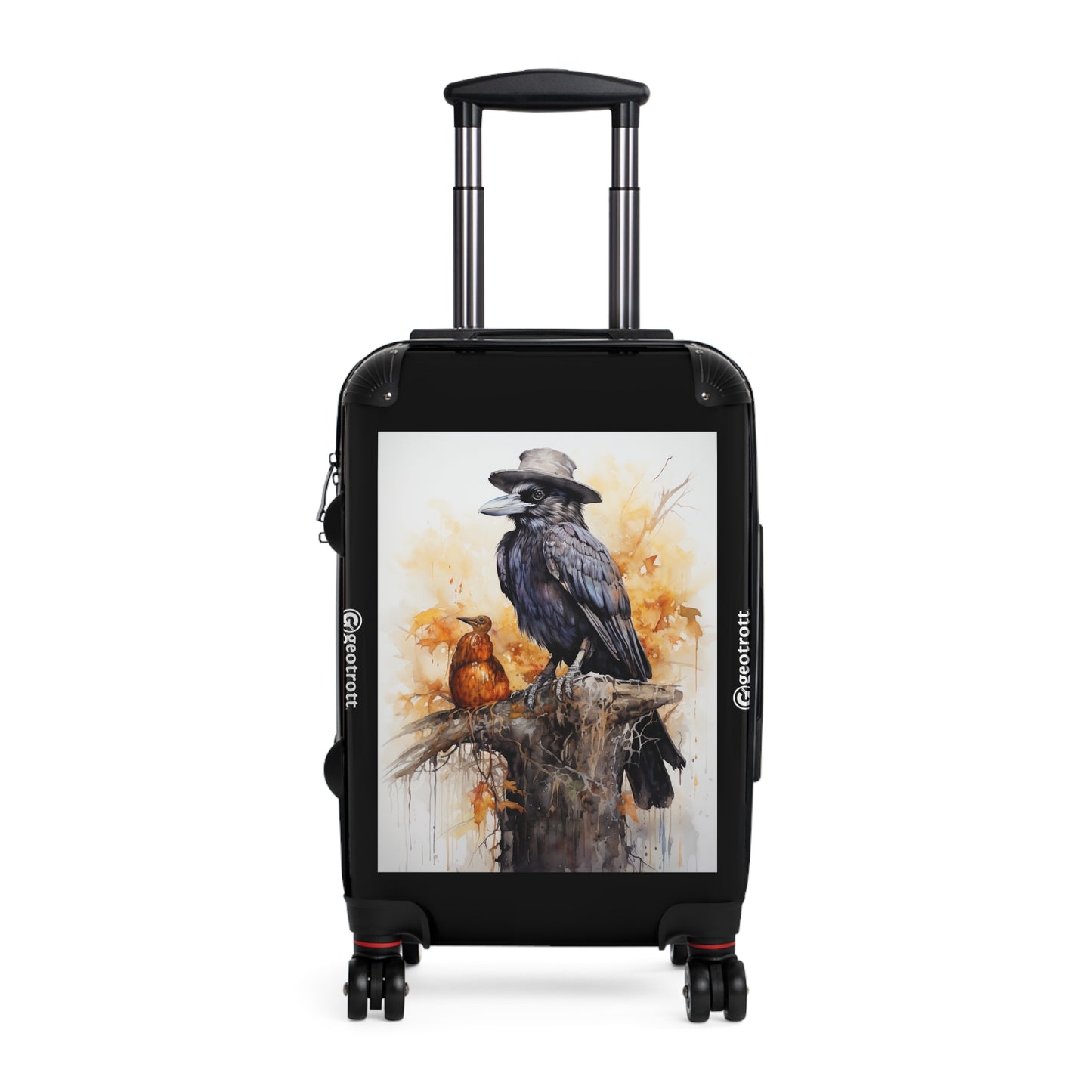 THE Watercolor illustration of a wise raven perched on 227586e4 389c 46c0 8408 098730889cb7 3
