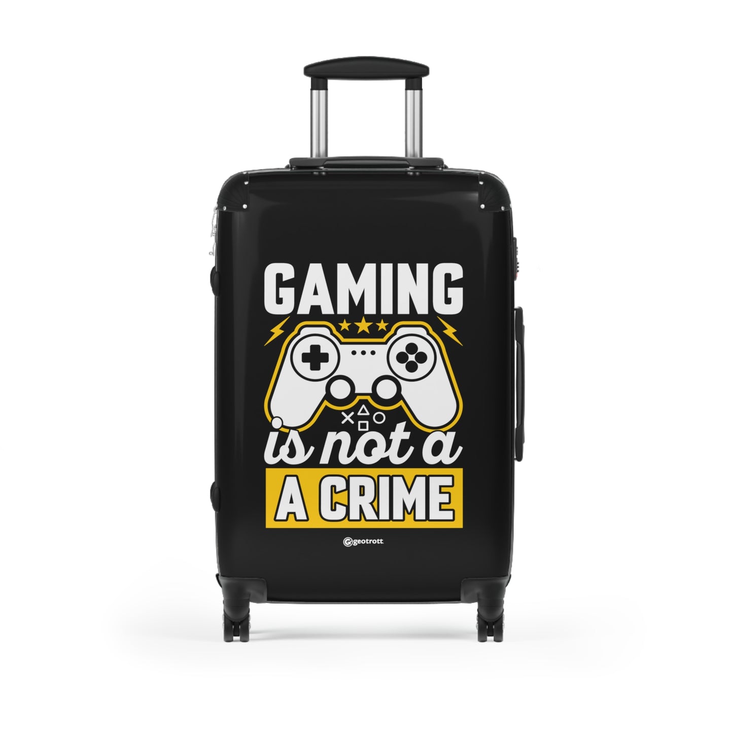 Gaming is not a Crime Gamer Gaming Suitcase