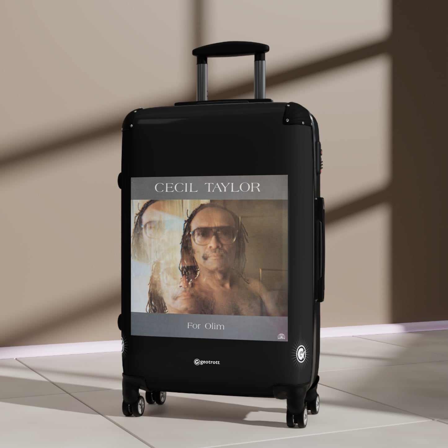 Cecil Taylor For Olim 1987 Luggage Bag Rolling Suitcase Spinner