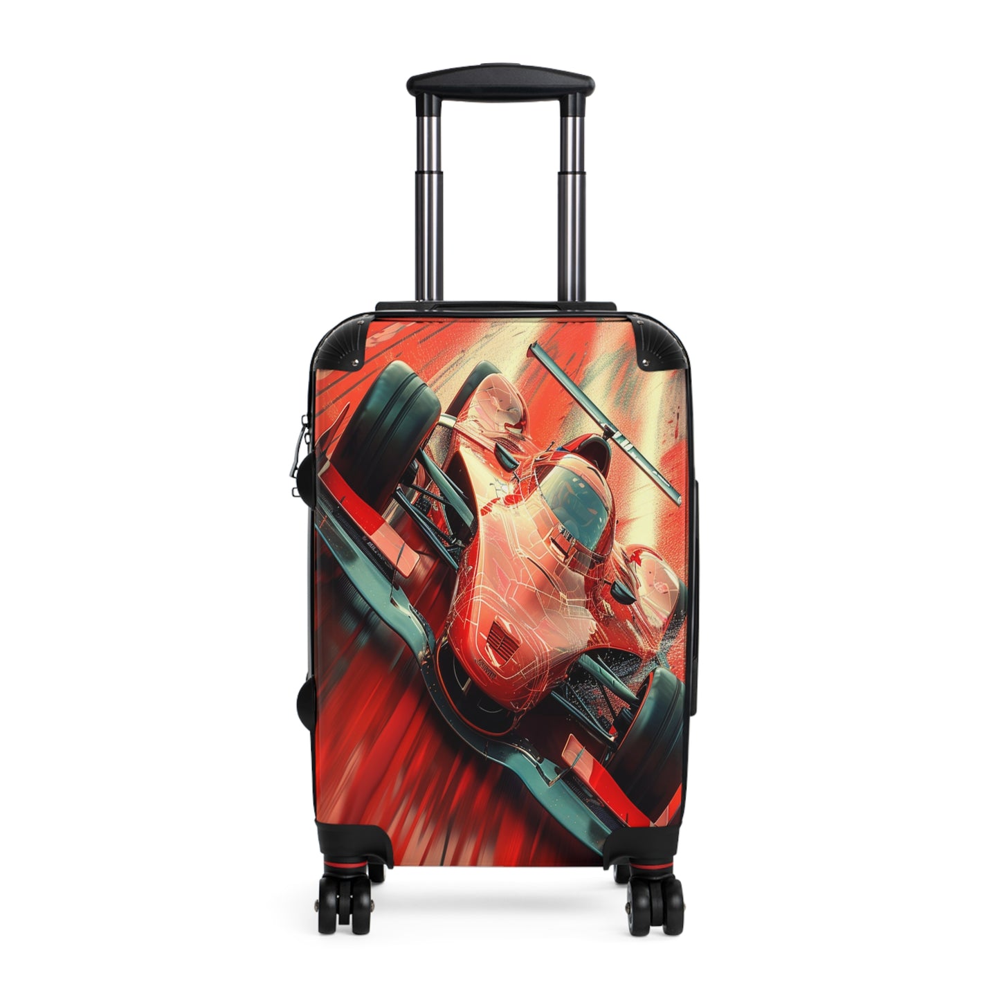 Formula 1 Velocity: High-Speed Racing Car, Overhead Perspective Artwork