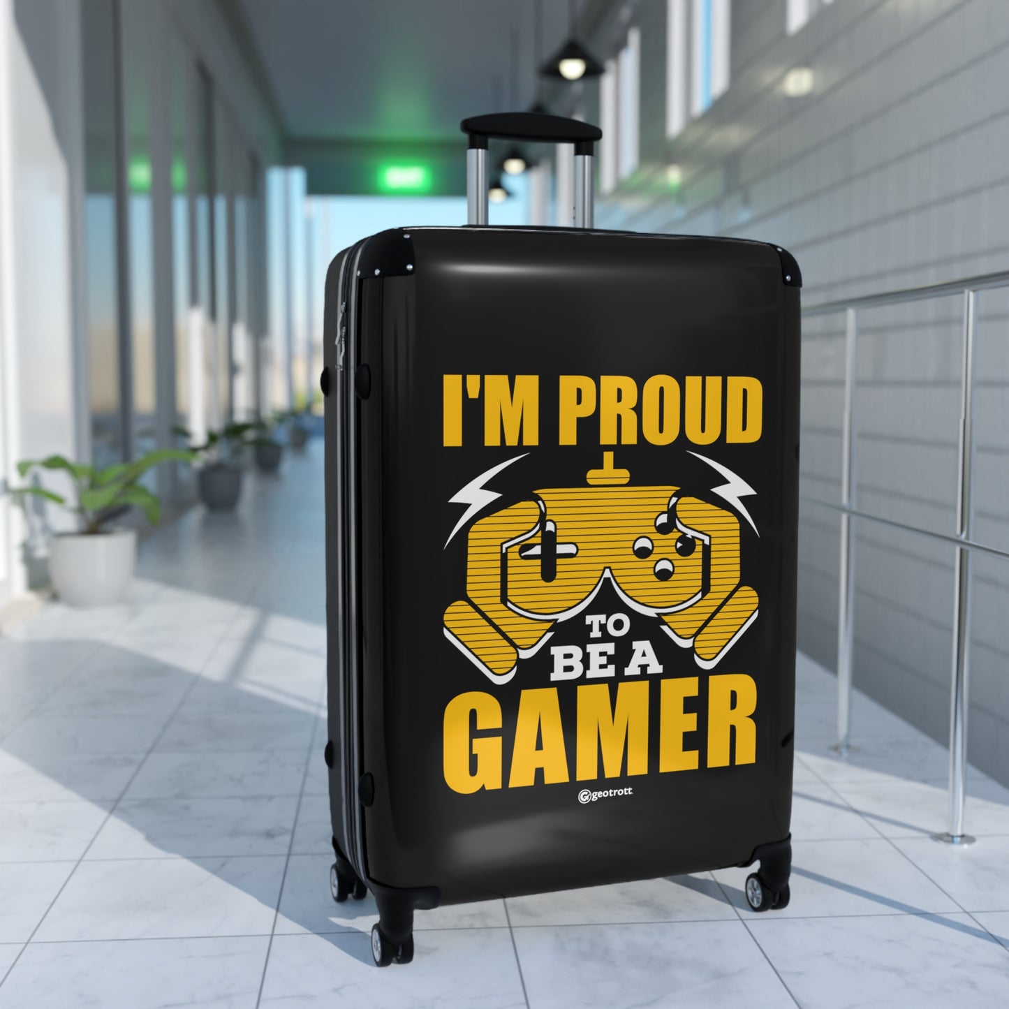 I'M Proud To Be A Gamer Gaming Suitcase