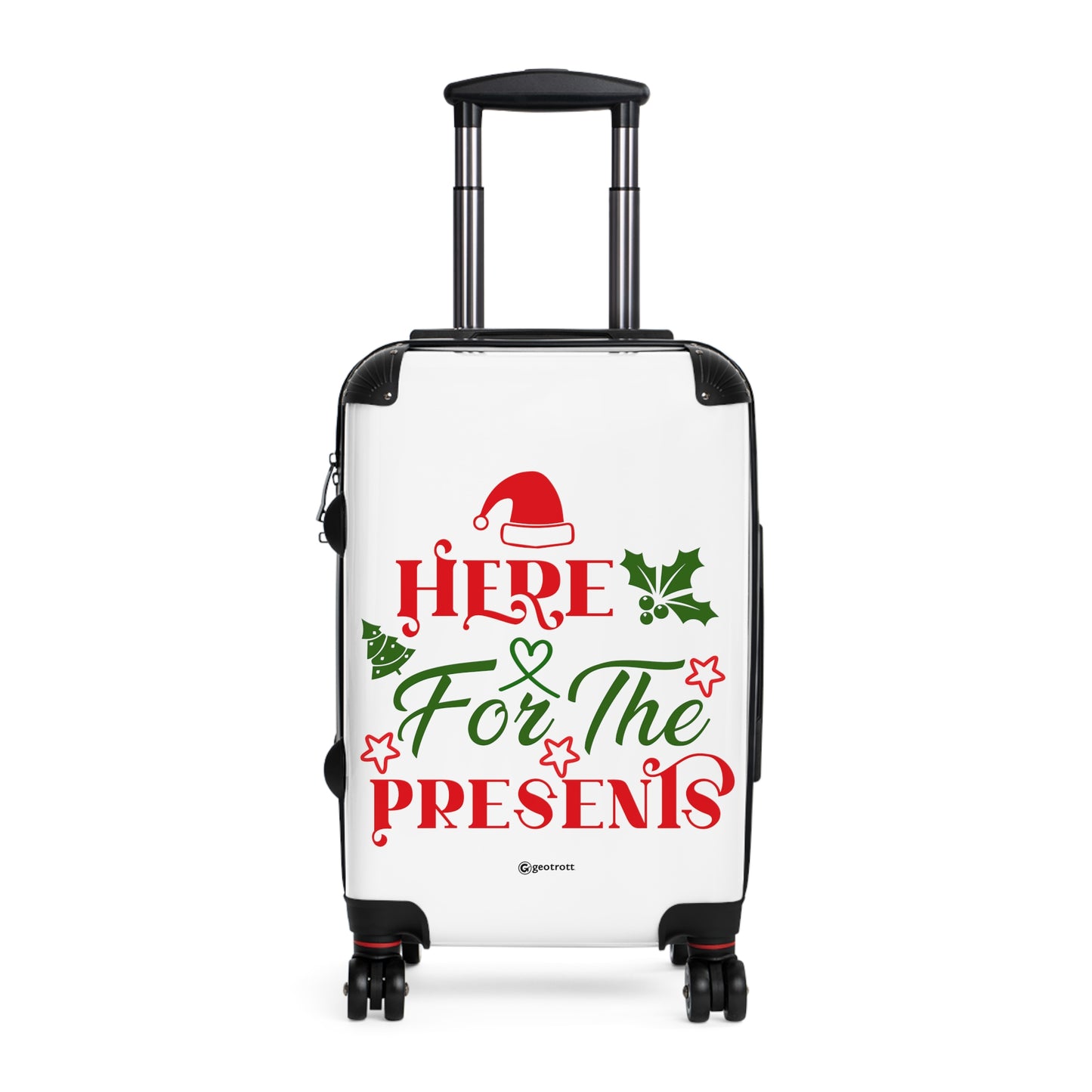 Christmas Season Here for the Presents Luggage Bag Rolling Suitcase Spinner