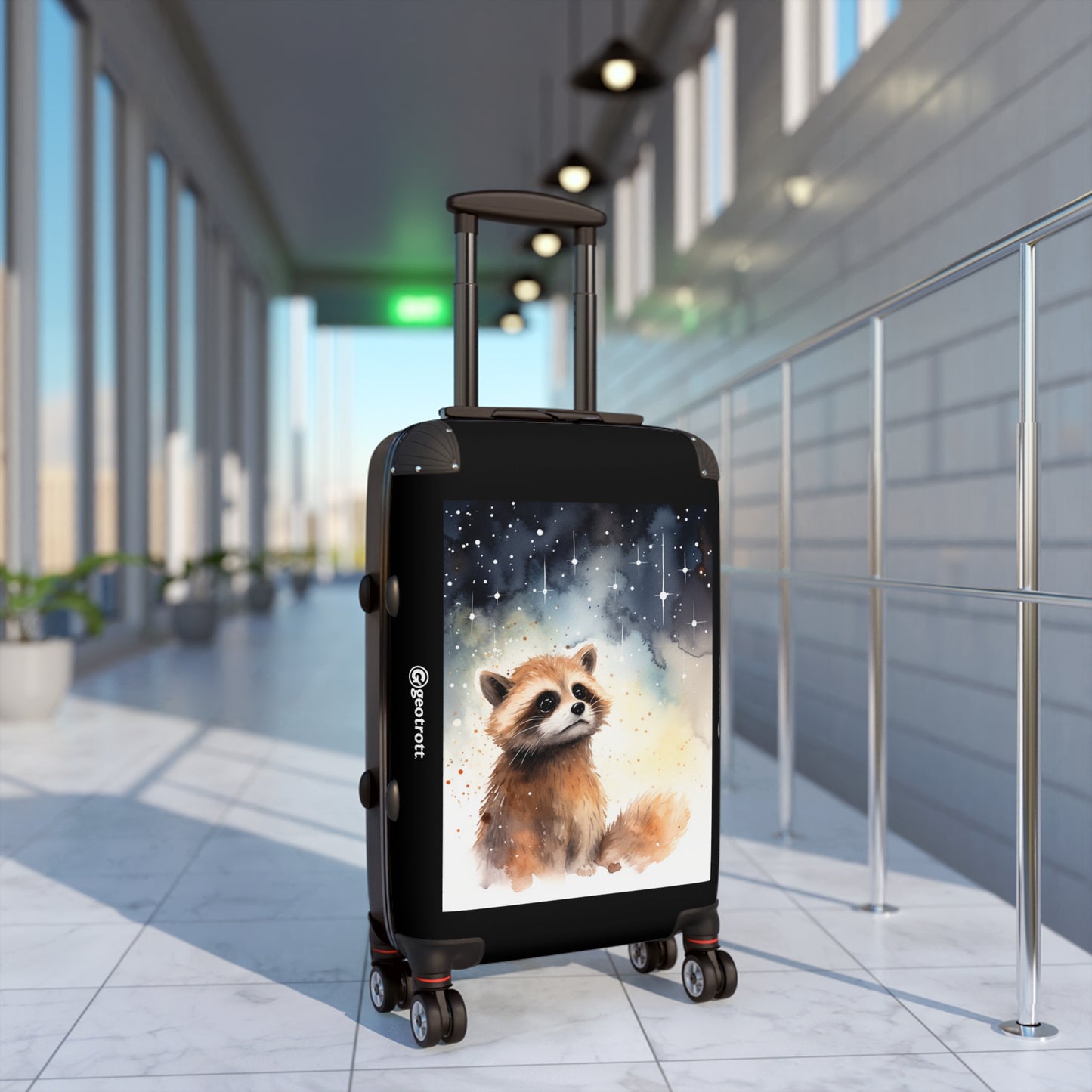 THE Watercolor illustration of a young raccoon gazing a d9d25173 b20a 4582 8d48 4cfc785e3355 0