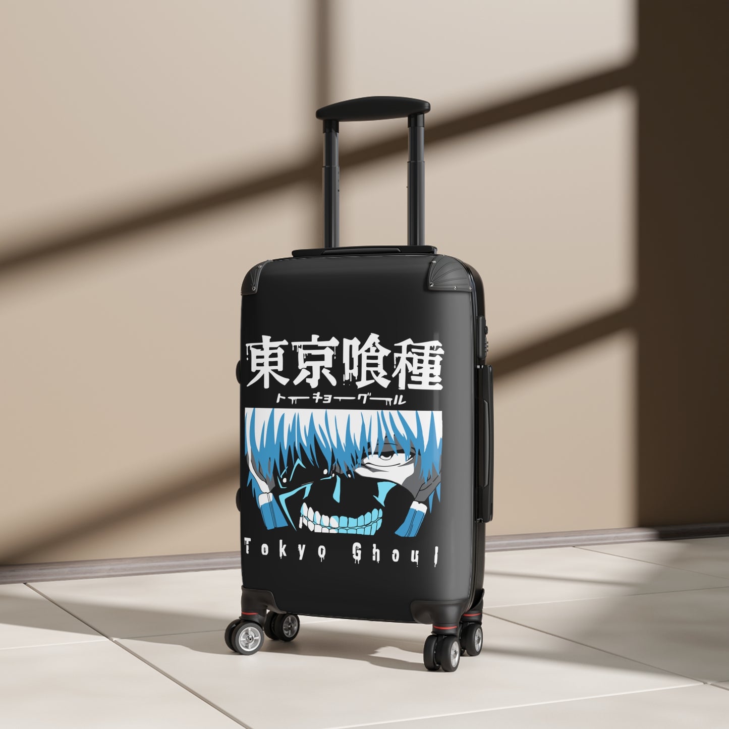 Tokyo Ghoul Iconic Logo: Anime Artwork, Red-Eyed Character Design