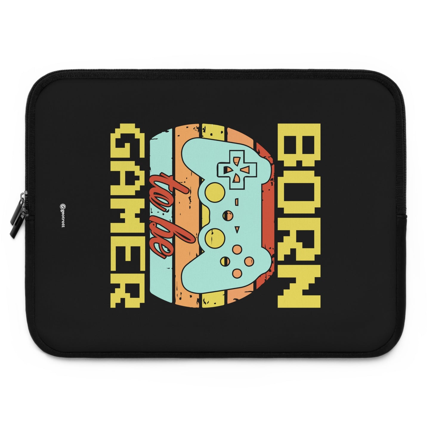 Born To Be Gamer Gamer Gaming Lightweight Smooth Neoprene Laptop Sleeve