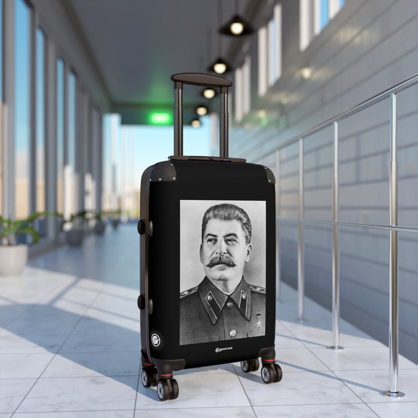 Joseph Vissarionovich Stalin Dictator 20Th Century Photos Luggage Bag Rolling Suitcase Spinner