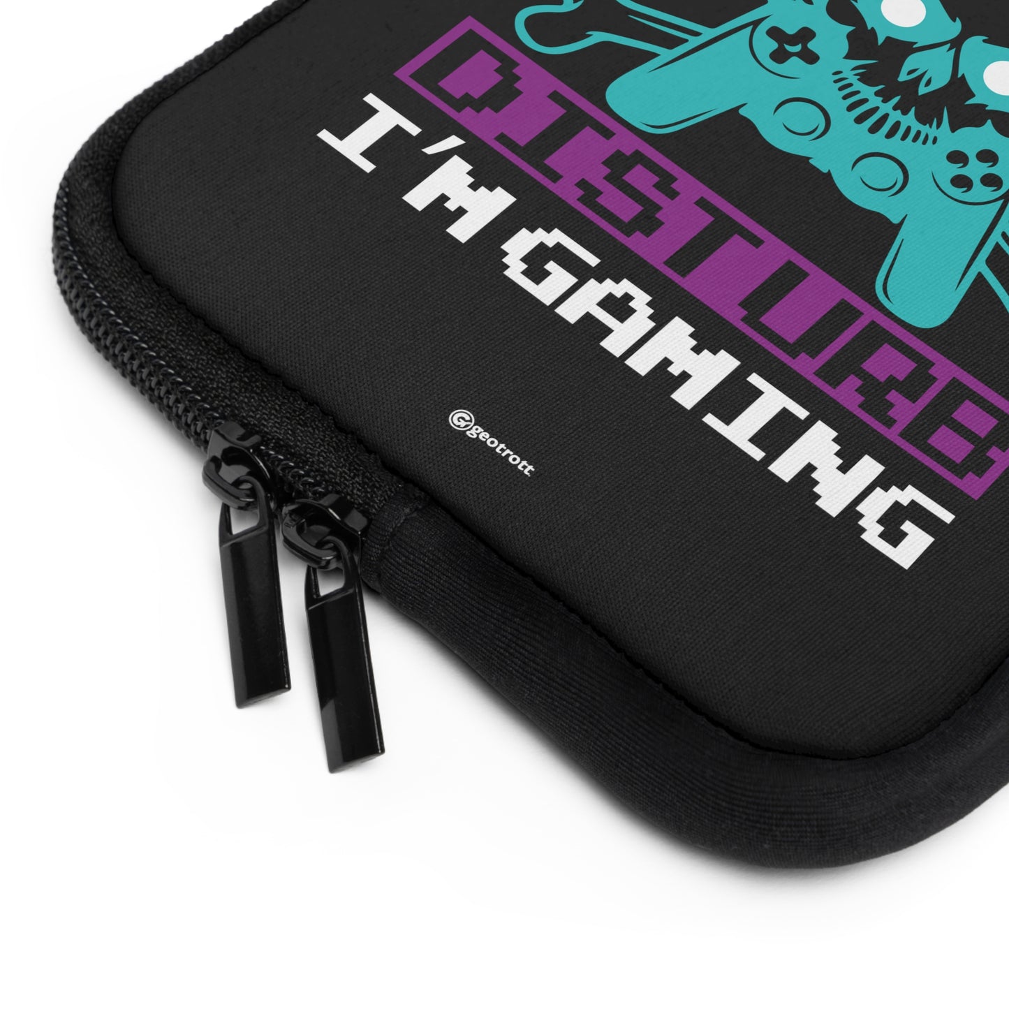 Don'T Disturb I'M Gaming Gamer Gaming Lightweight Smooth Neoprene Laptop Sleeve