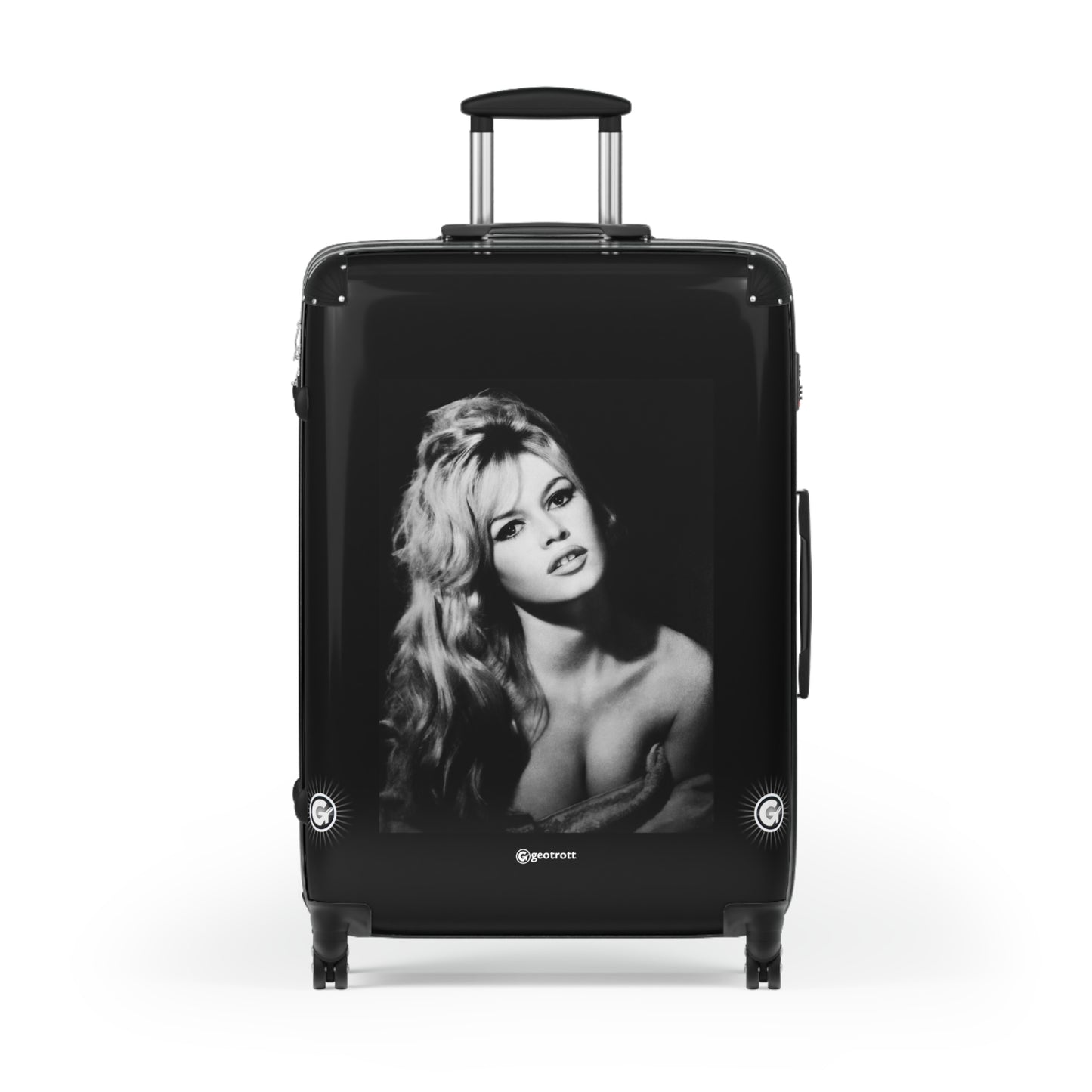 Brigitte Anne-Marie Bardot French Former Actress Singer Model Sexual Revolution 20Th Century Photos Luggage Bag Rolling Suitcase Spinner