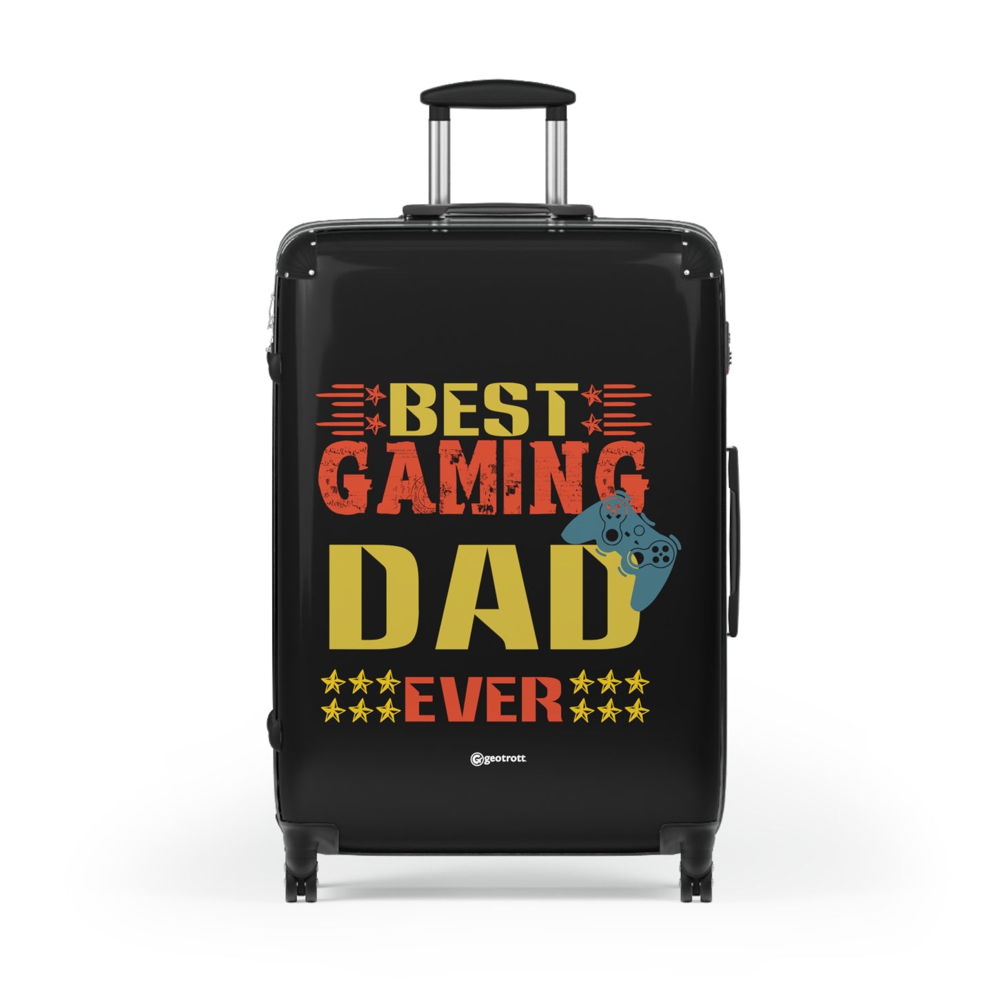 Best Gaming Dad Emotive Inspirational Fathers Day Luggage Bag Rolling Suitcase Spinner