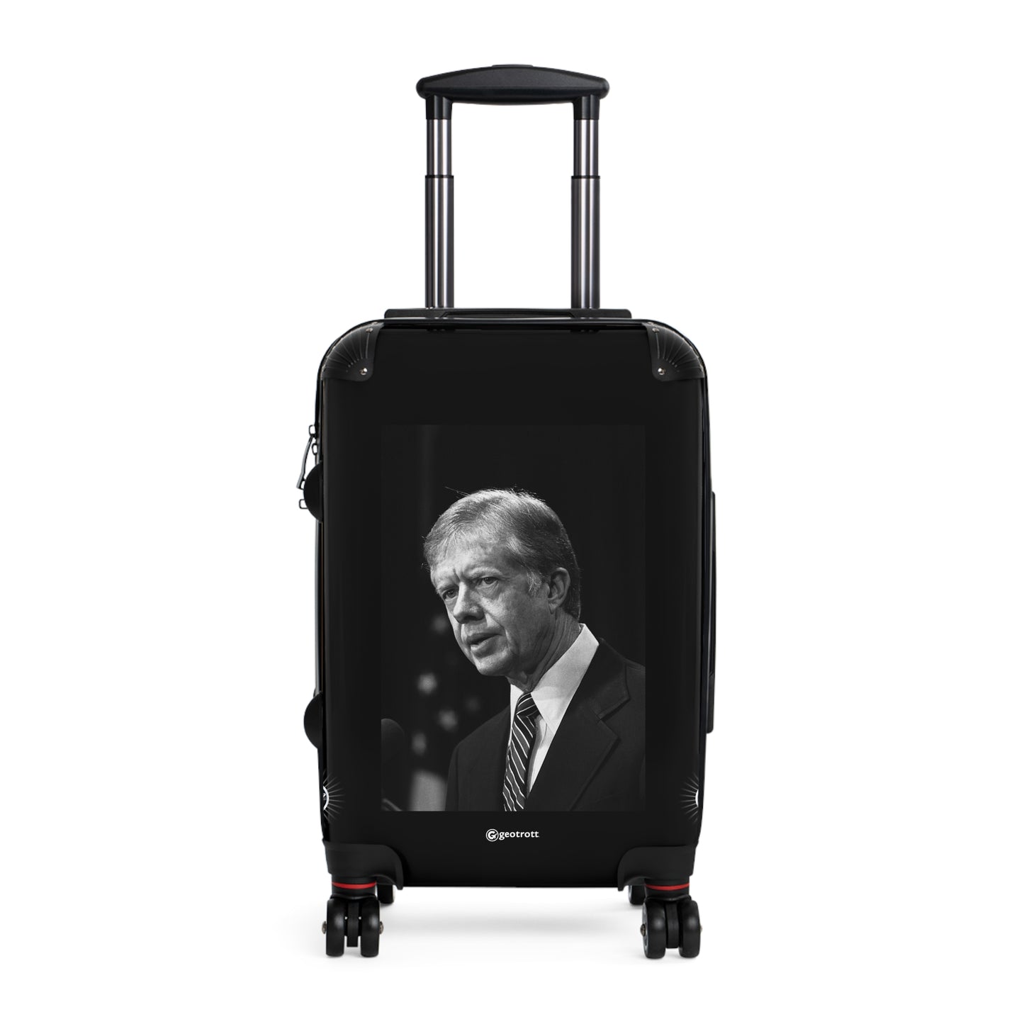 James Earl Jimmy Carter Jr 39Th President 20Th Century Photos Luggage Bag Rolling Suitcase Spinner