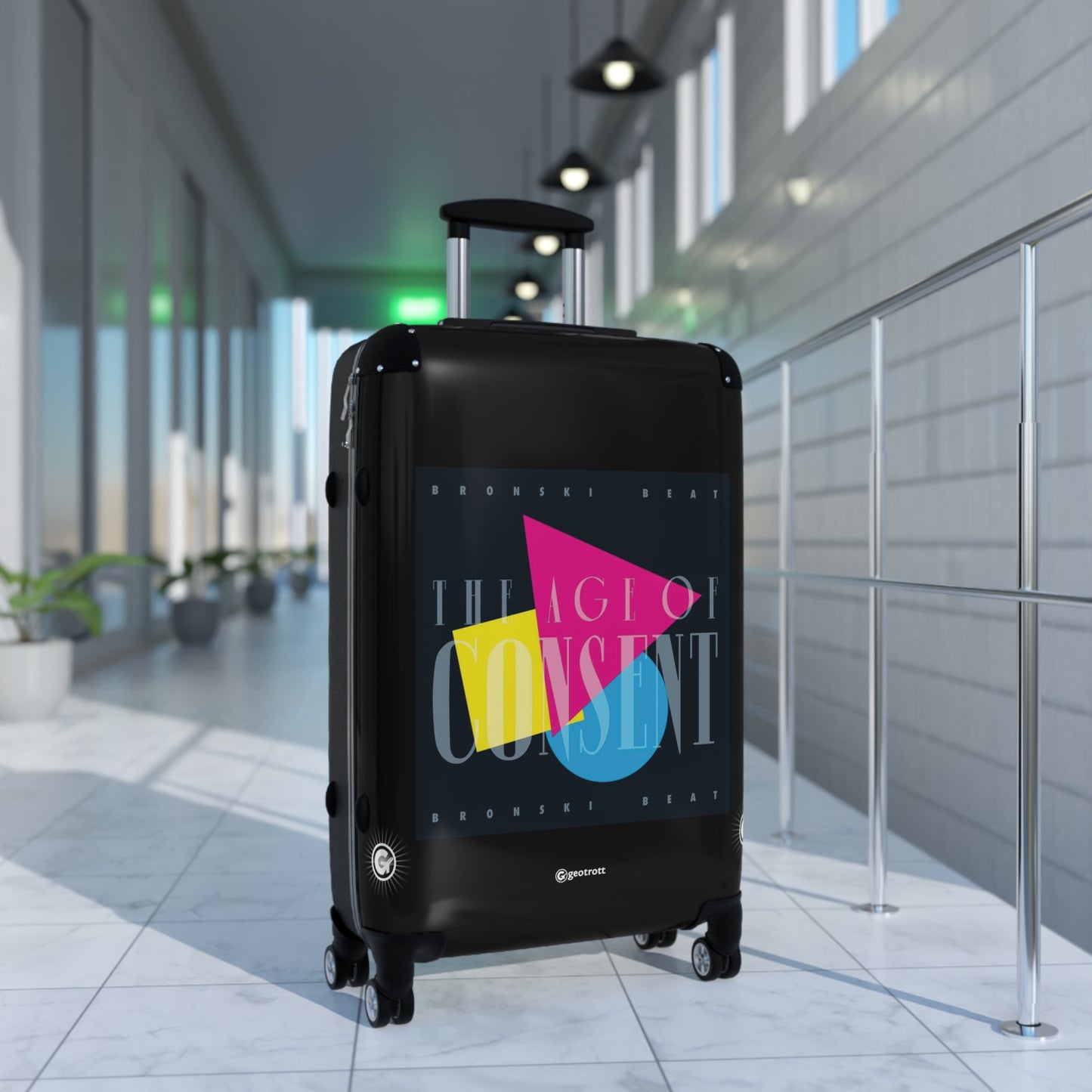 Bronski Beat The Age Of Consent 1984 Luggage Bag Rolling Suitcase Spinner