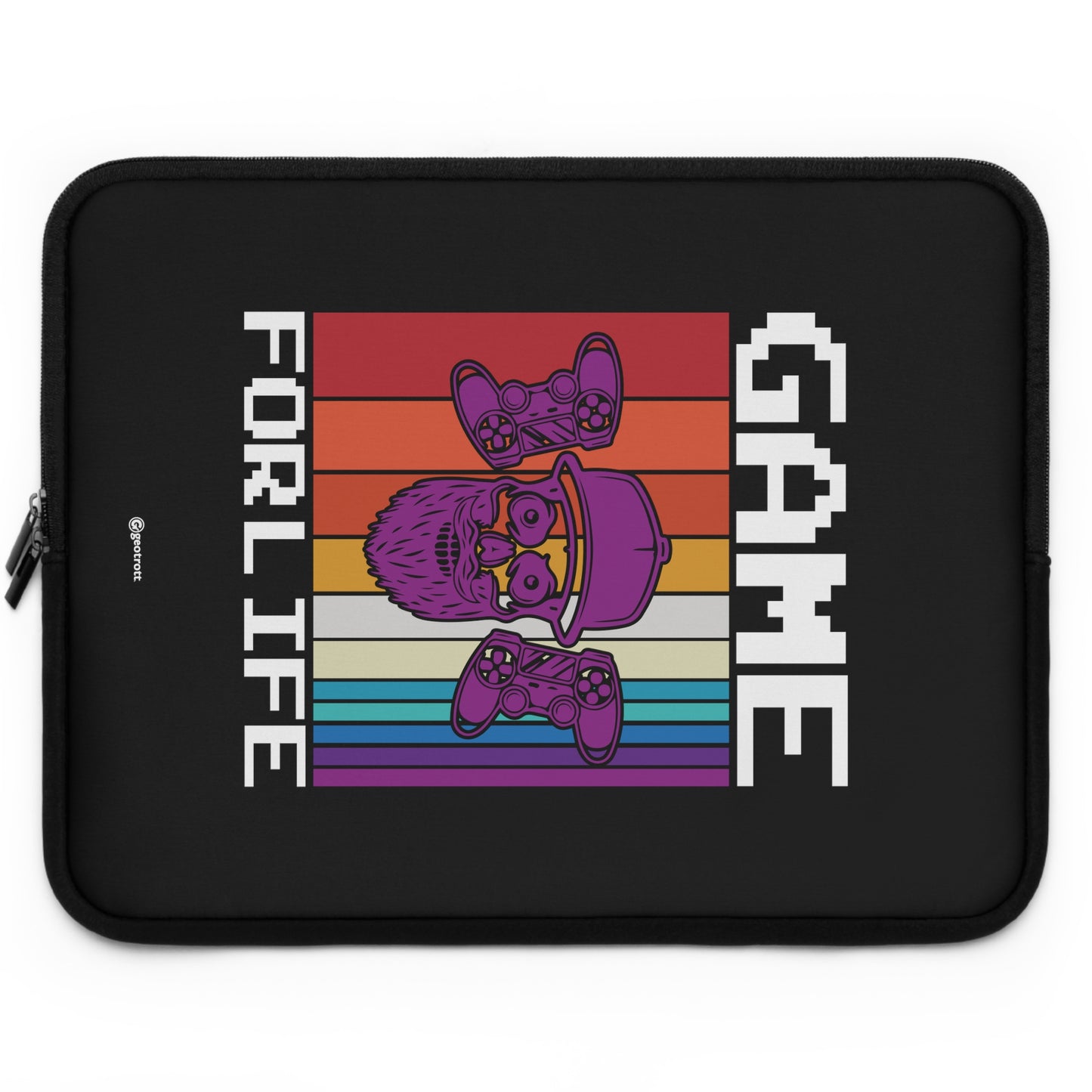 Game for Life 2 Gamer Gaming Lightweight Smooth Neoprene Laptop Sleeve