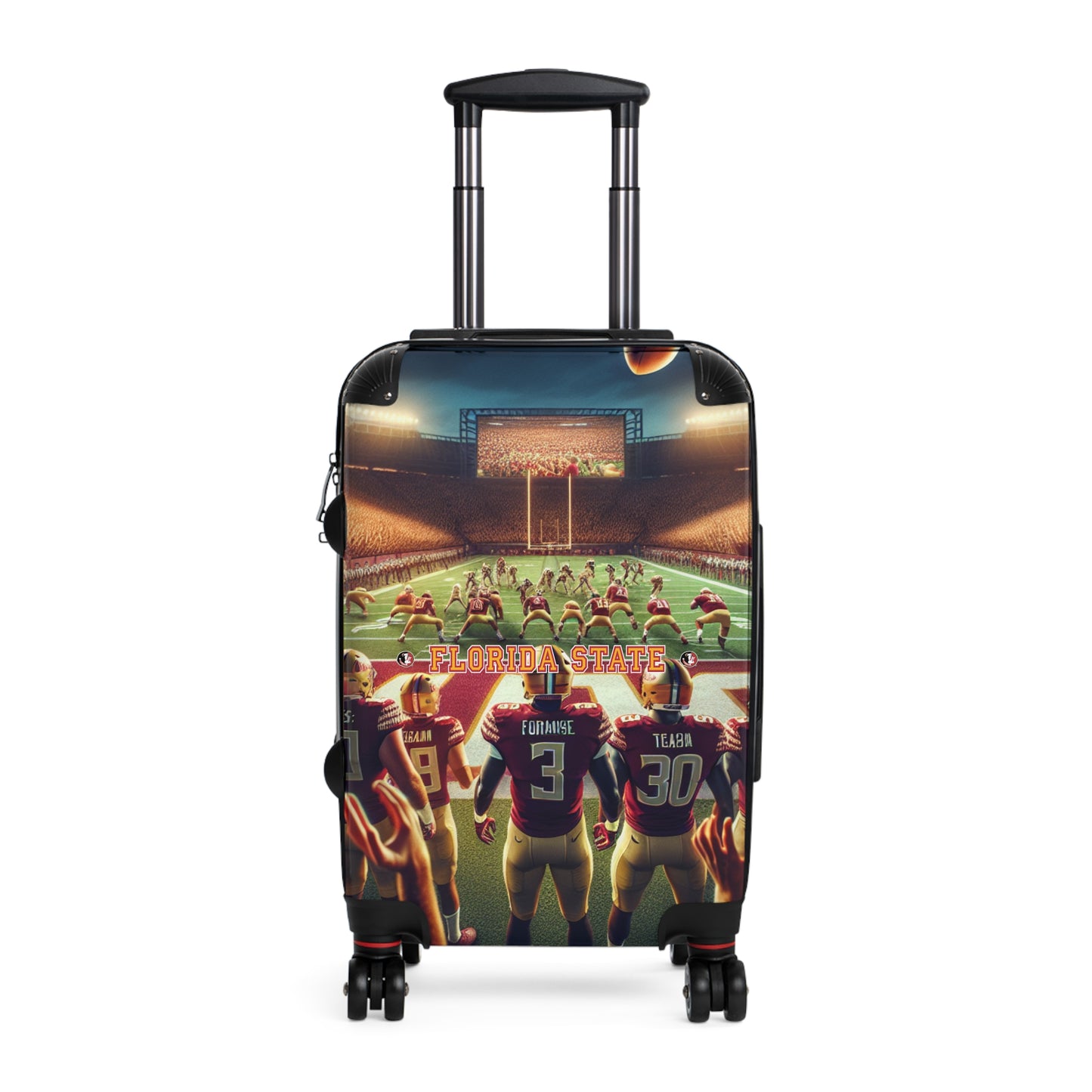 Florida State Seminoles College Football Team Luggage Bag Rolling Suitcase Spinner