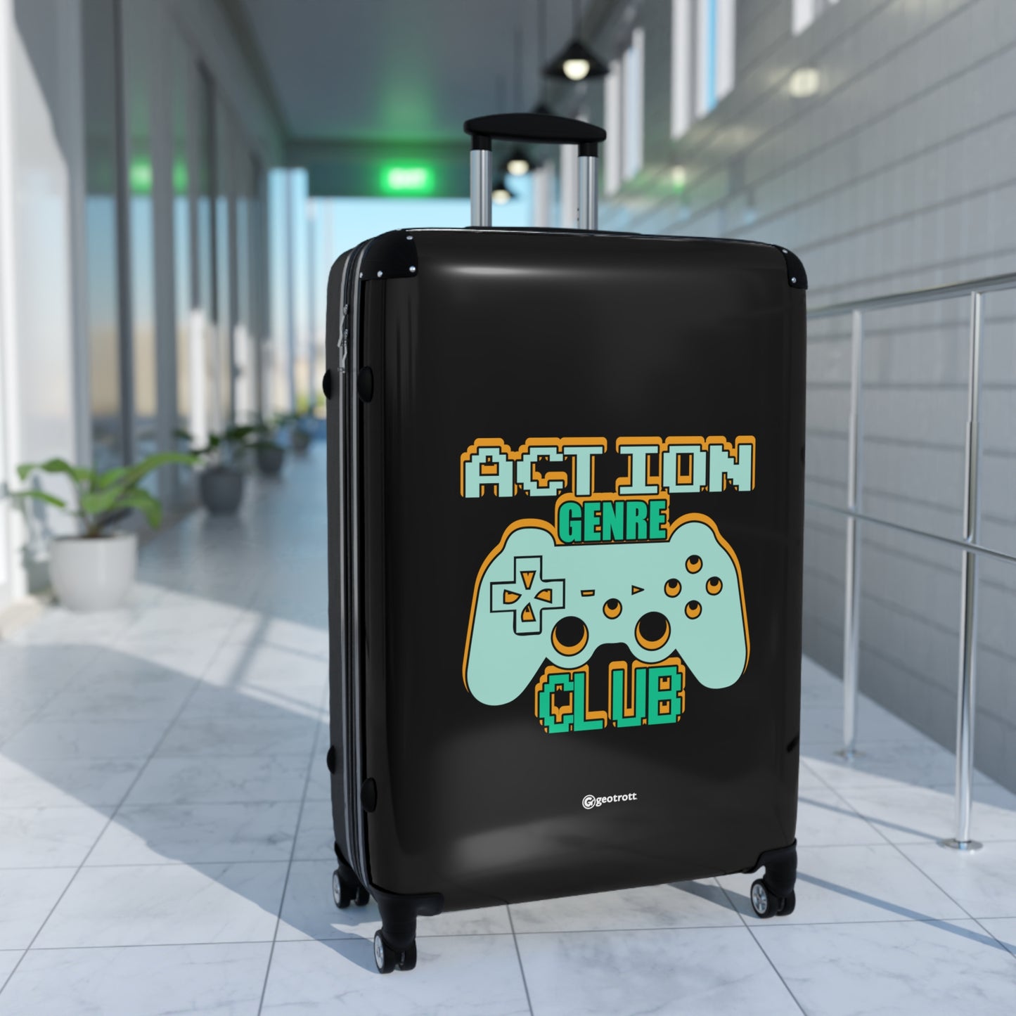 Action Genre Club 3 Gamer Gaming Suitcase-Bags-Geotrott