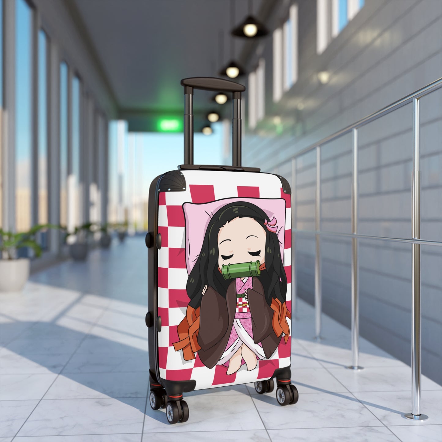 Nezuko's Slumber: Anime-Inspired Chibi Art, Japanese Cultural Fantasy