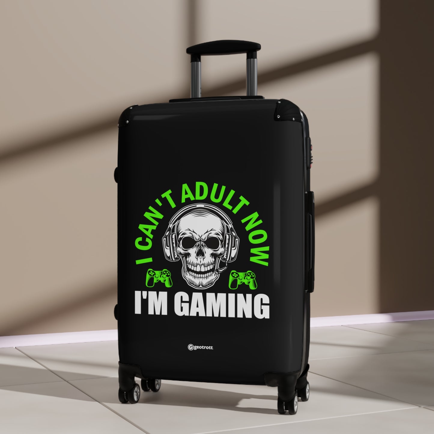 I Can'T Adult Now I'M Gaming Gamer Gaming Suitcase