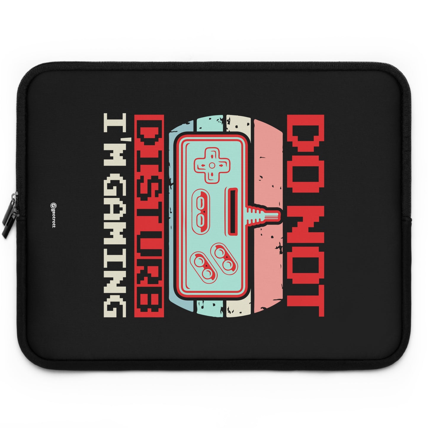 Don'T Disturb I'M Gaming Gamer Gaming Lightweight Smooth Neoprene Laptop Sleeve