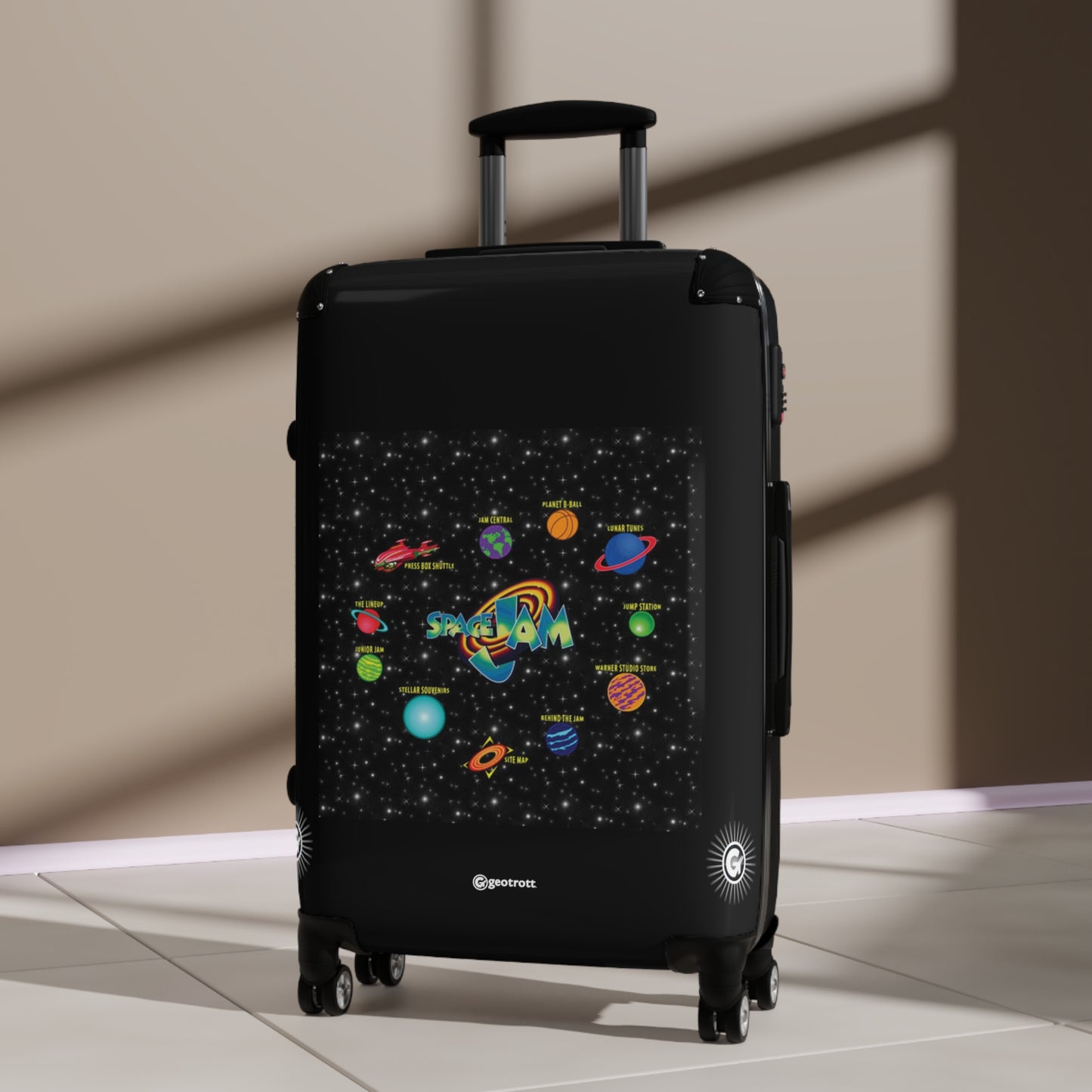 SpaceJam Series MEME Funny Inspirational Luggage Bag Rolling Suitcase Spinner