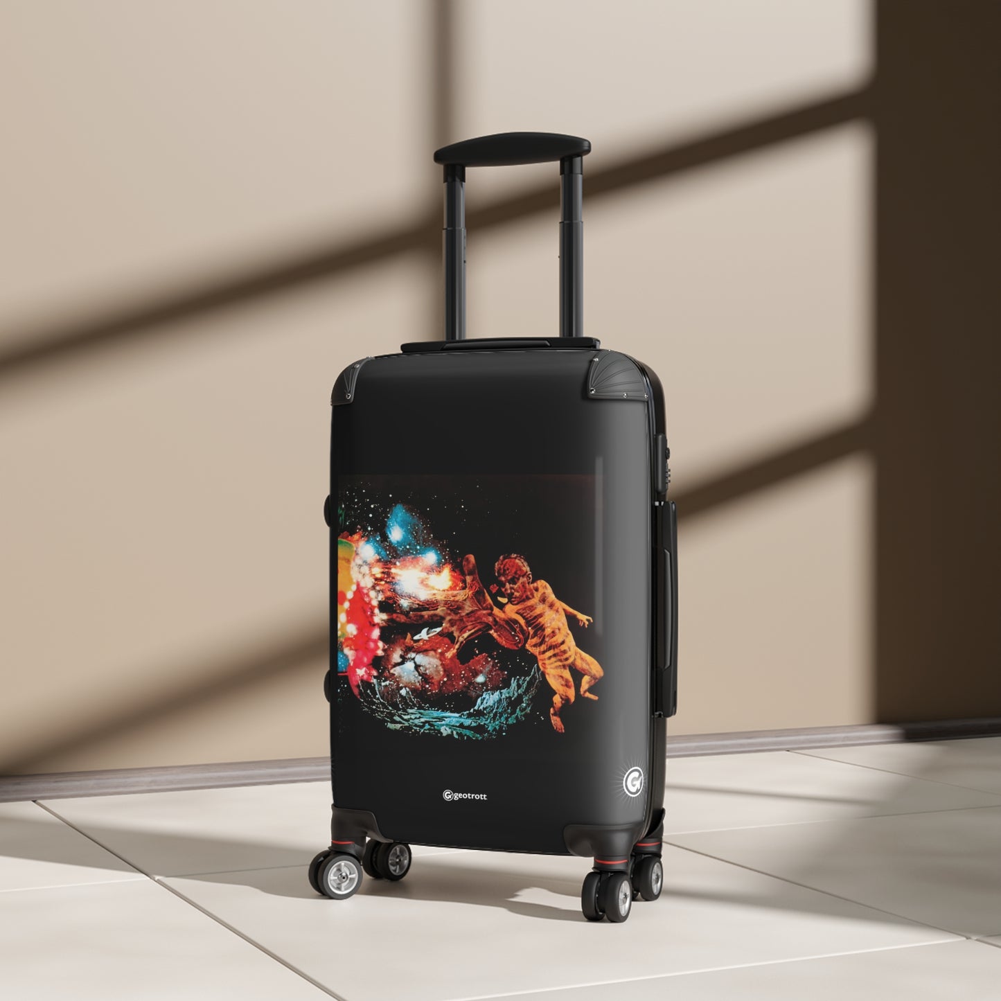 Carlos Santana Music Album "Santana Iii" Luggage Bag Rolling Suitcase Spinner