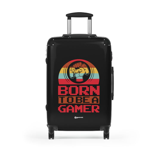 Born To Be A Gamer Gamer Gaming Suitcase
