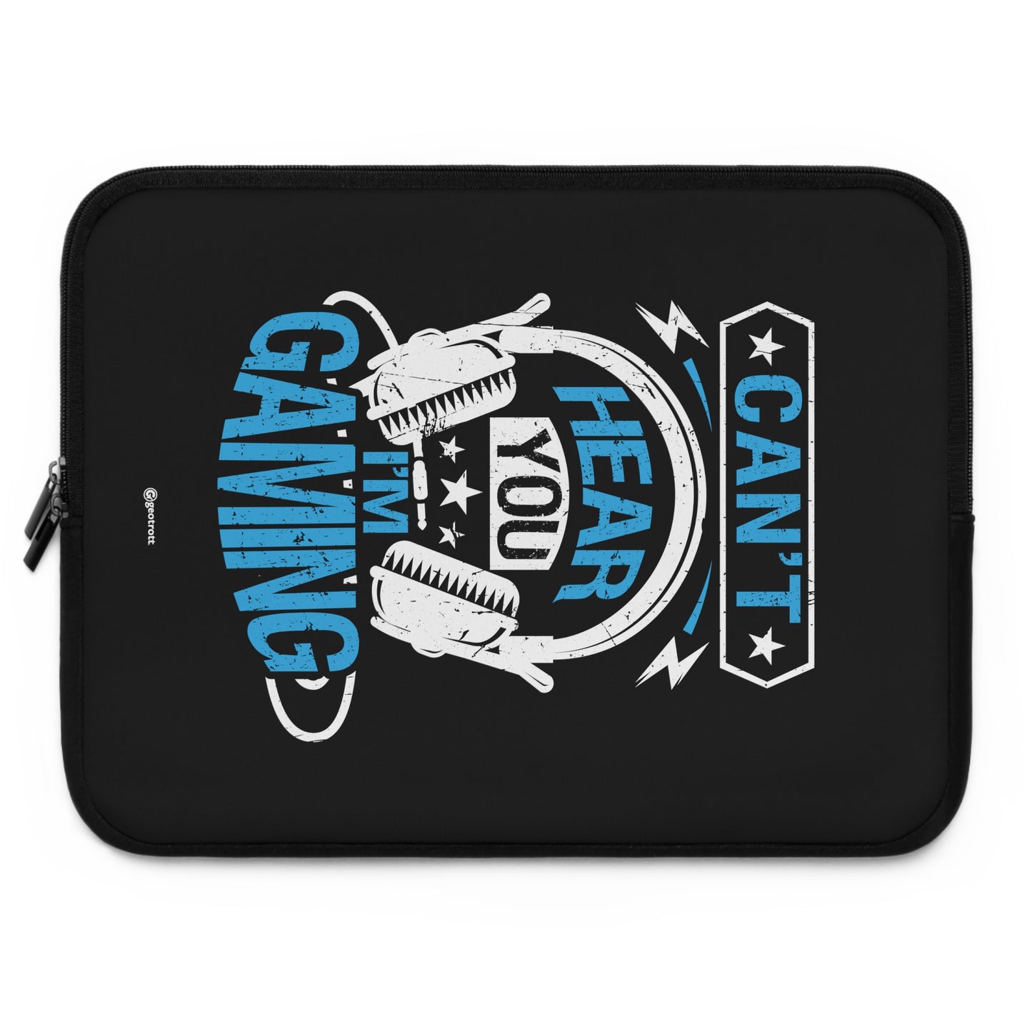 Can'T Hear You I'M Gaming Gamer Gaming Lightweight Smooth Neoprene Laptop Sleeve