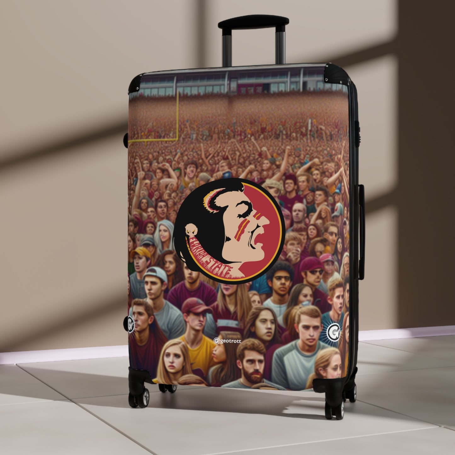 Florida State Seminoles Team COLLEGE Team Luggage Bag Rolling Suitcase Spinner