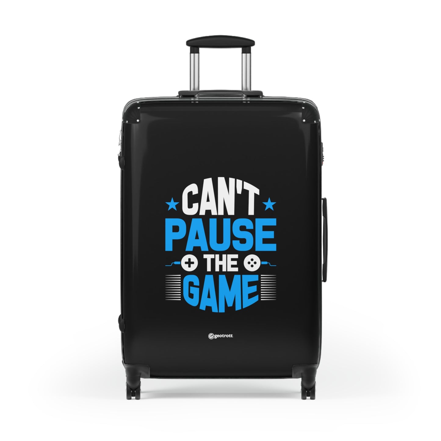 Cant Pause The Game Gamer Gaming Suitcase