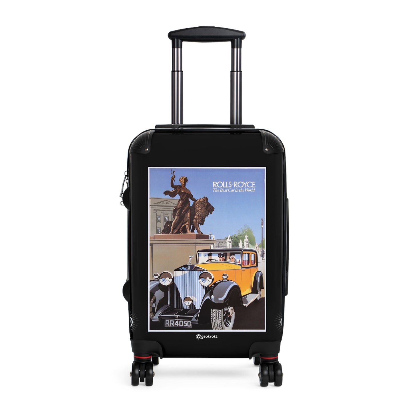 Rolls Royce Rr4050 Vintage Posters Retro Ad Luggage Bag Rolling Suitcase Spinner