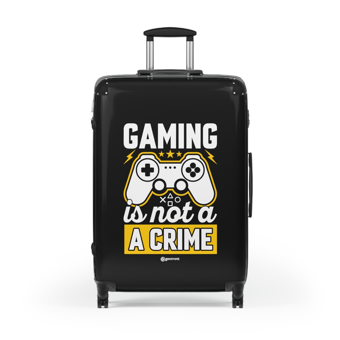 Gaming is not a Crime Gamer Gaming Suitcase