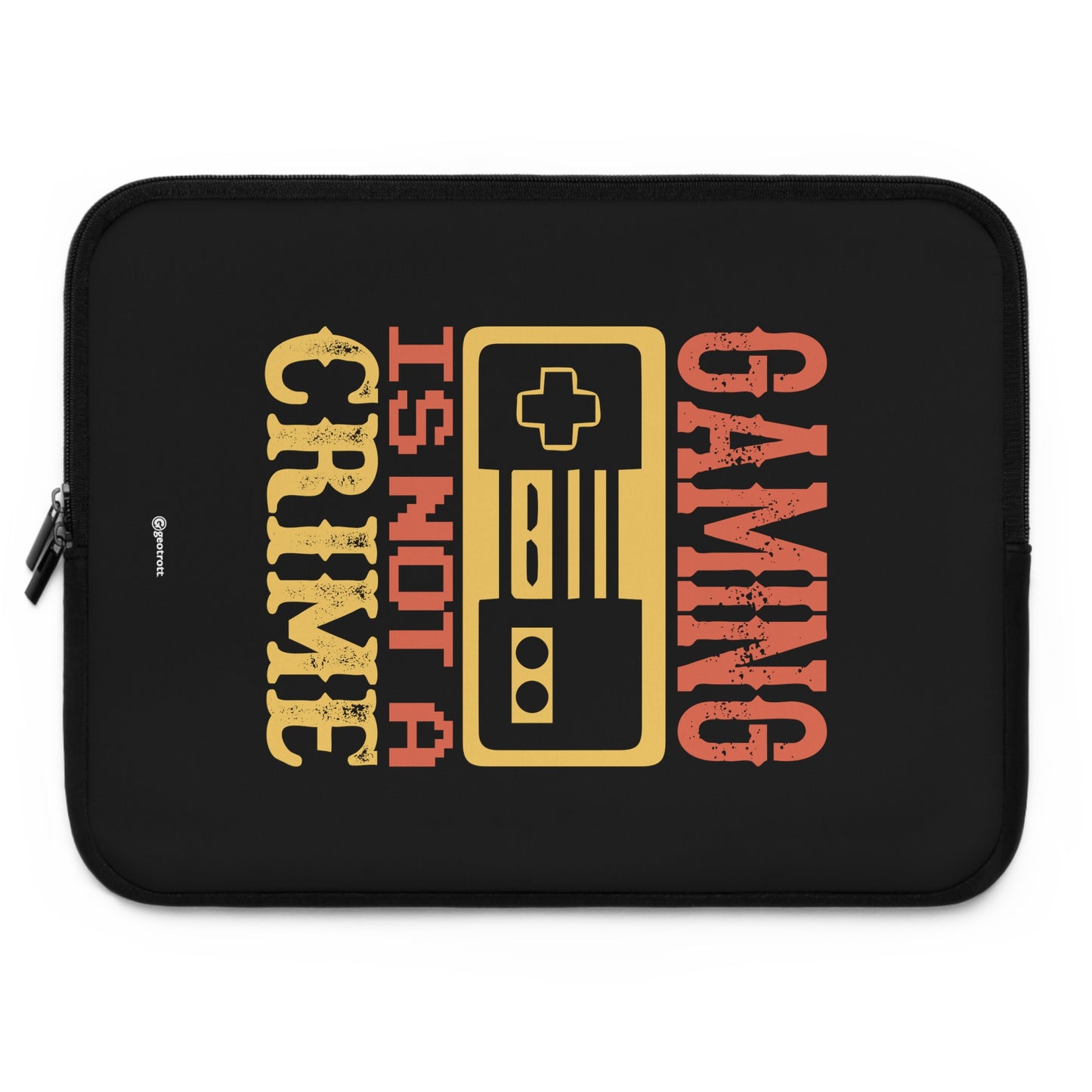Gaming Is Not A Crime 3 Gamer Gaming Lightweight Smooth Neoprene Laptop Sleeve