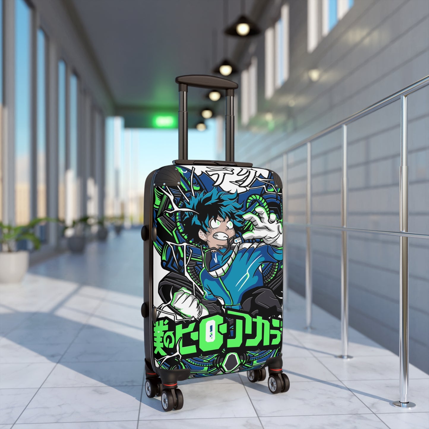 Electrifying Hero: My Hero Academia Fan Art, Anime-Style Character Illustration