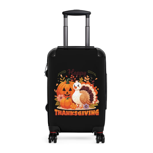 Turkey Thanksgiving Season Luggage Bag Rolling Suitcase Spinner