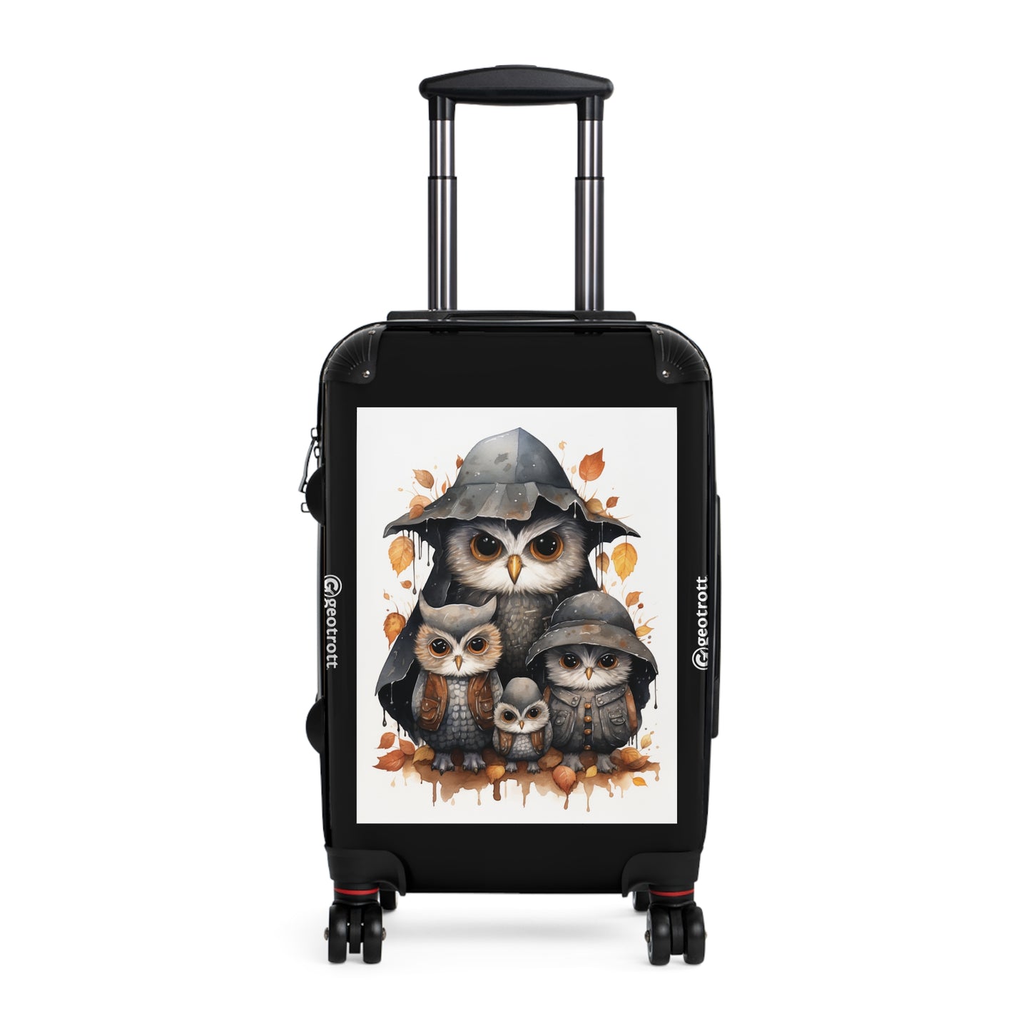 THE Watercolor illustration of a family of owls wearing 1d33d922 2fd9 4e4a b707 a86775943a3e 3