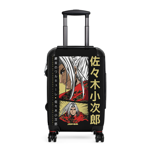 Crimson Blossom MangaStyle Portrait Japanese Comic Art