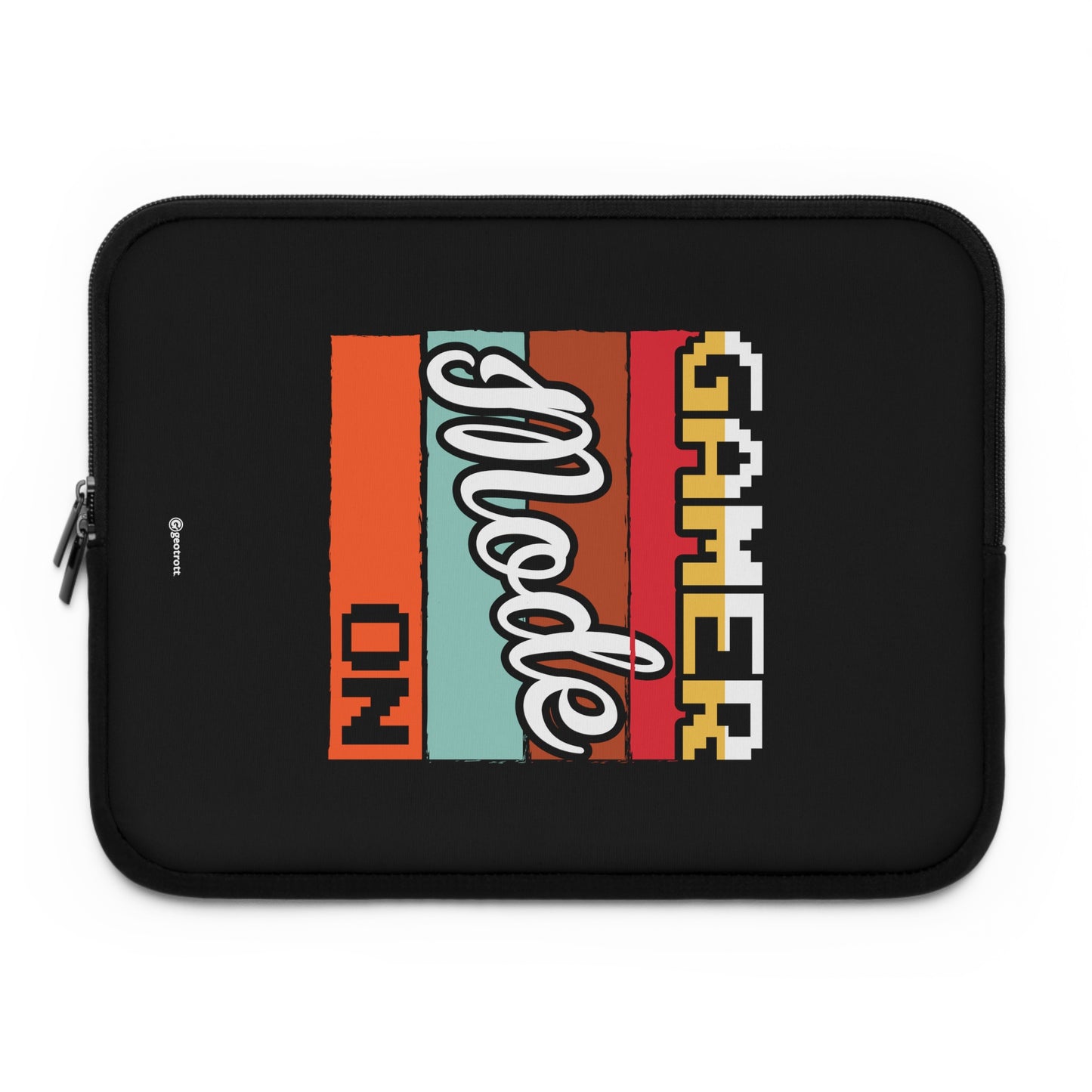 Gamer Mode On 2 Gamer Gaming Lightweight Smooth Neoprene Laptop Sleeve