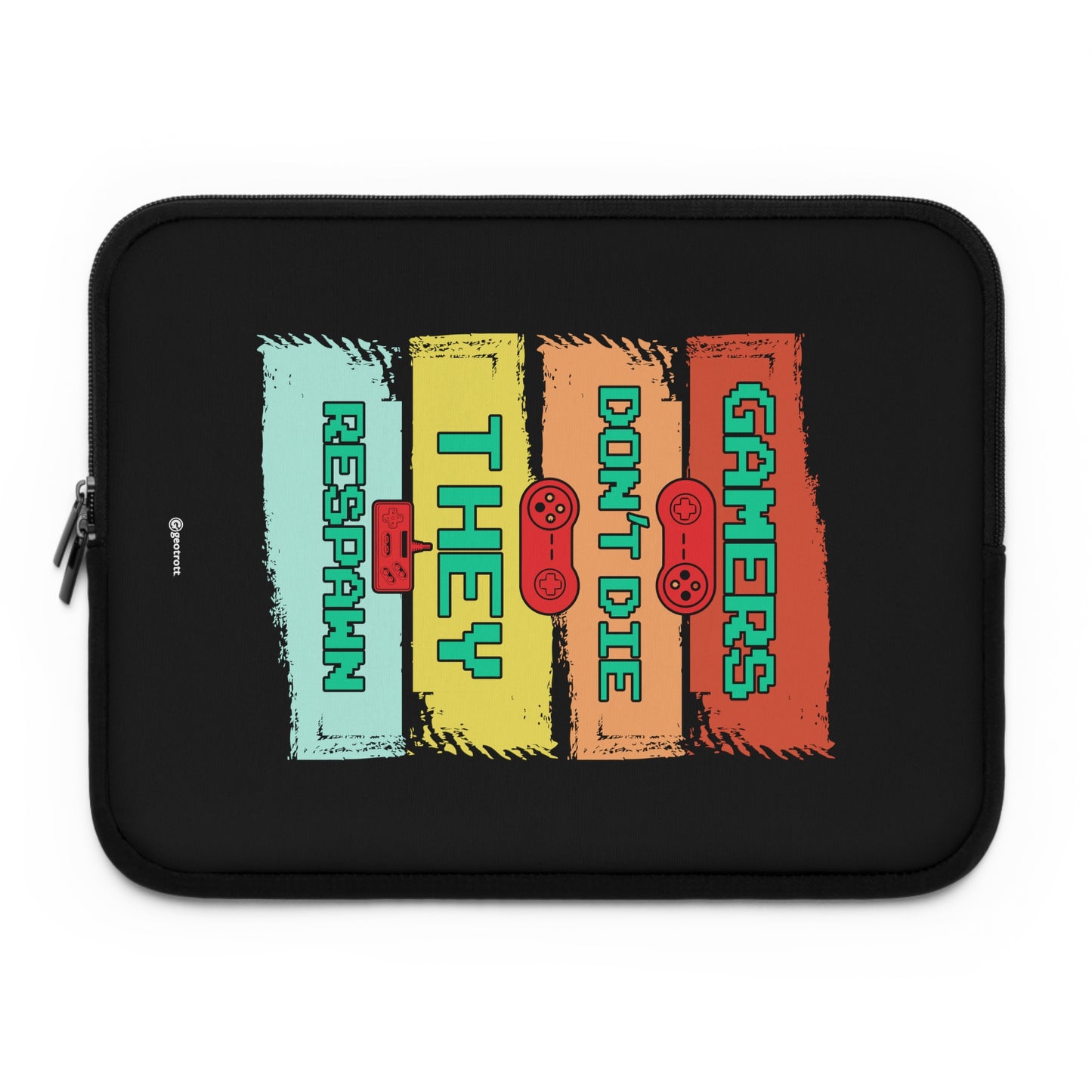 Los jugadores no mueren, son reaparecidos 2 Funda ligera y suave de neopreno para portátil Gamer Gaming