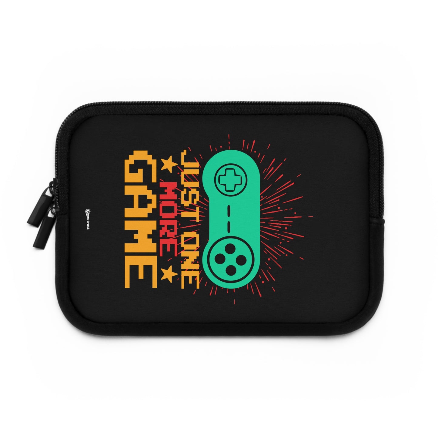 Just One More Game Gamer Gaming Lightweight Smooth Neoprene Laptop Sleeve