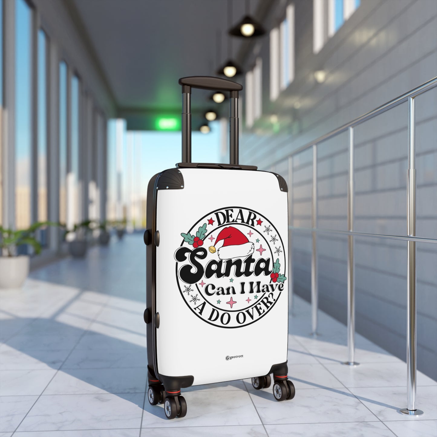 Dear Santa Can I Have A Do Over Christmas Season Luggage Bag Rolling Suitcase Spinner